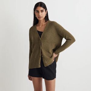 COPY - Madewell V-Neck Button-Front Long Cardigan Sweater